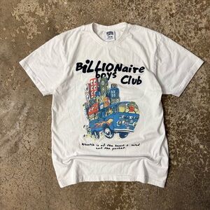 Y2K Billionaire Boys Club BB Bumpin white Graphic t-shirt Size Medium Vintage